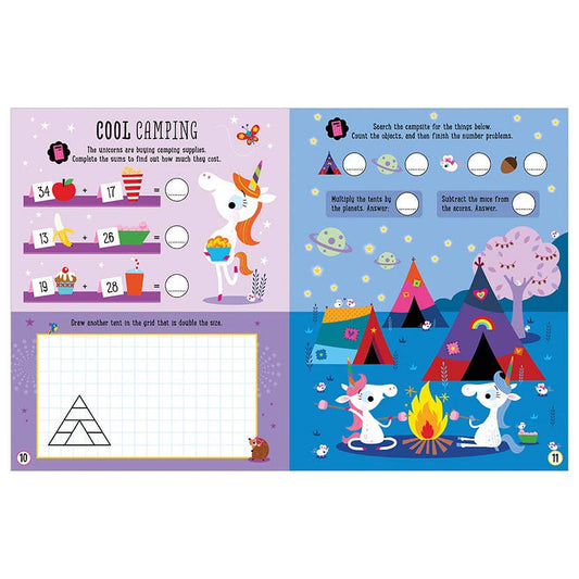 Unicorn Maths Missions with silicone calculator