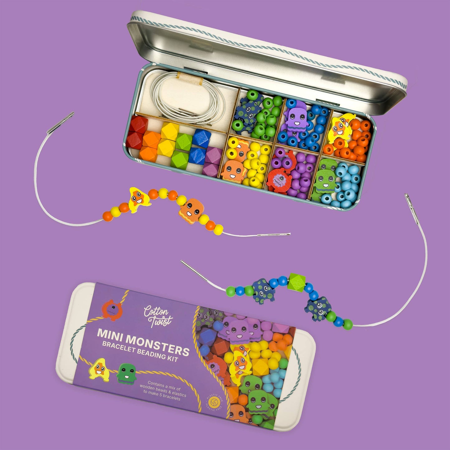Mini Monsters Bracelet Beading Kit