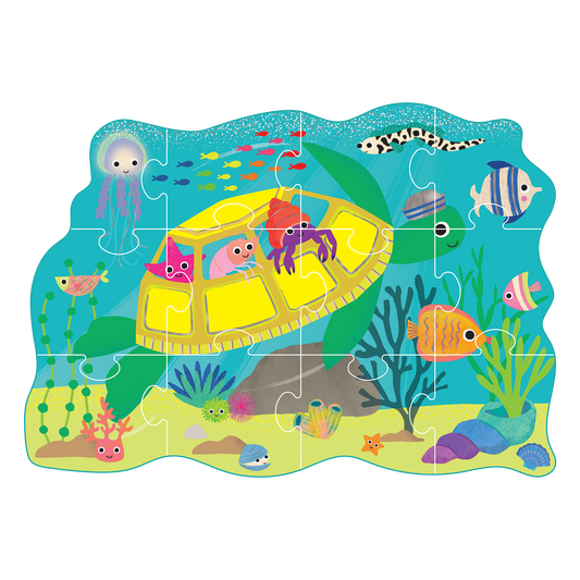 Ocean 12pc Shaped Puzzle
