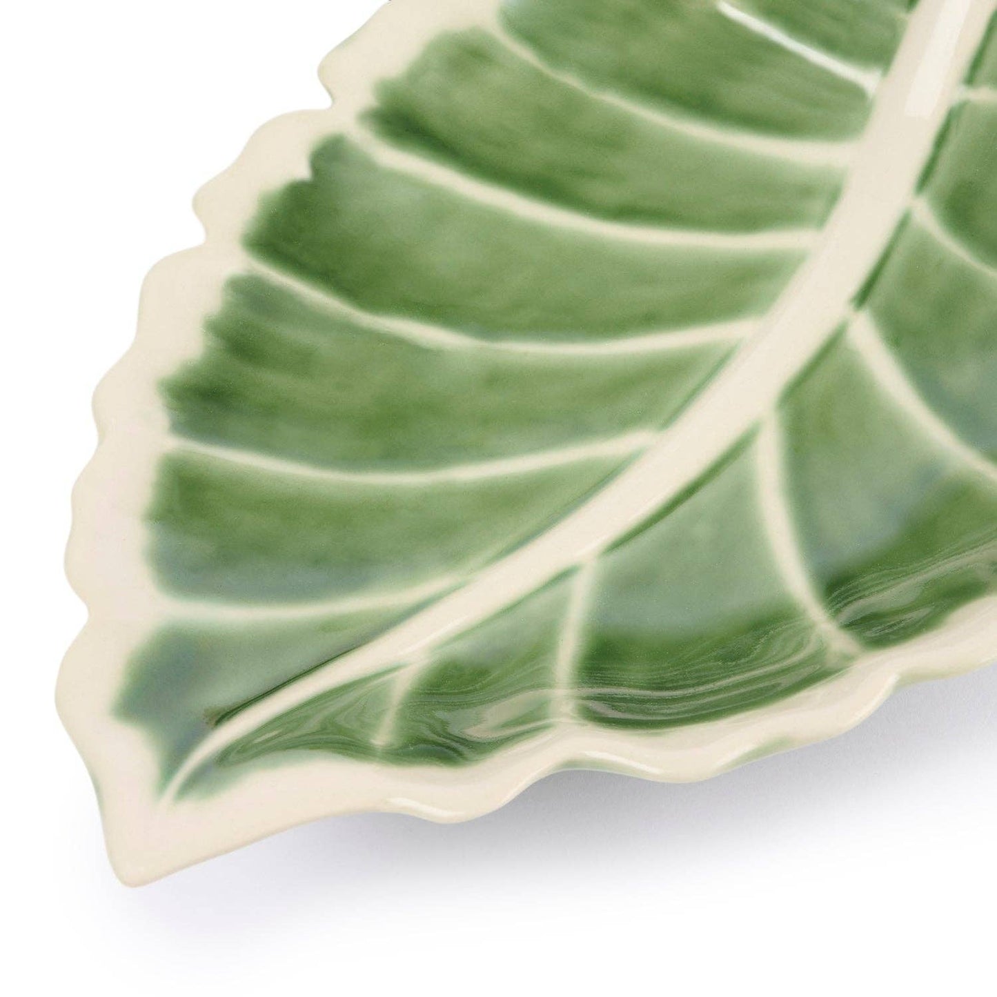 Leaf Stoneware Serving Dish