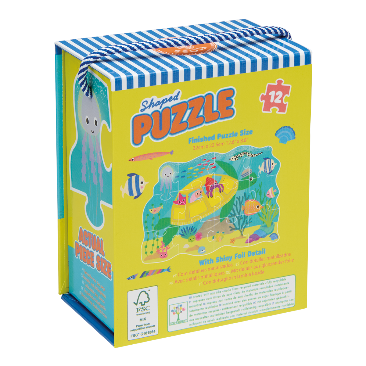 Ocean 12pc Shaped Puzzle
