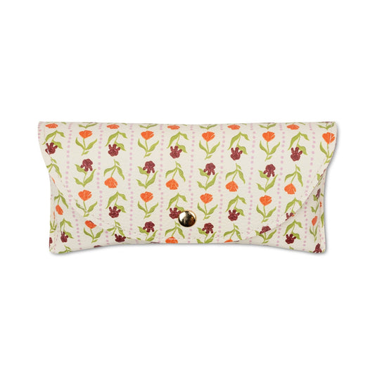 Designworks Ink Printed Glasses Case - Floral