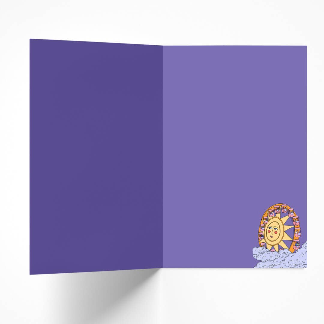 Another ride around the sun birthday card