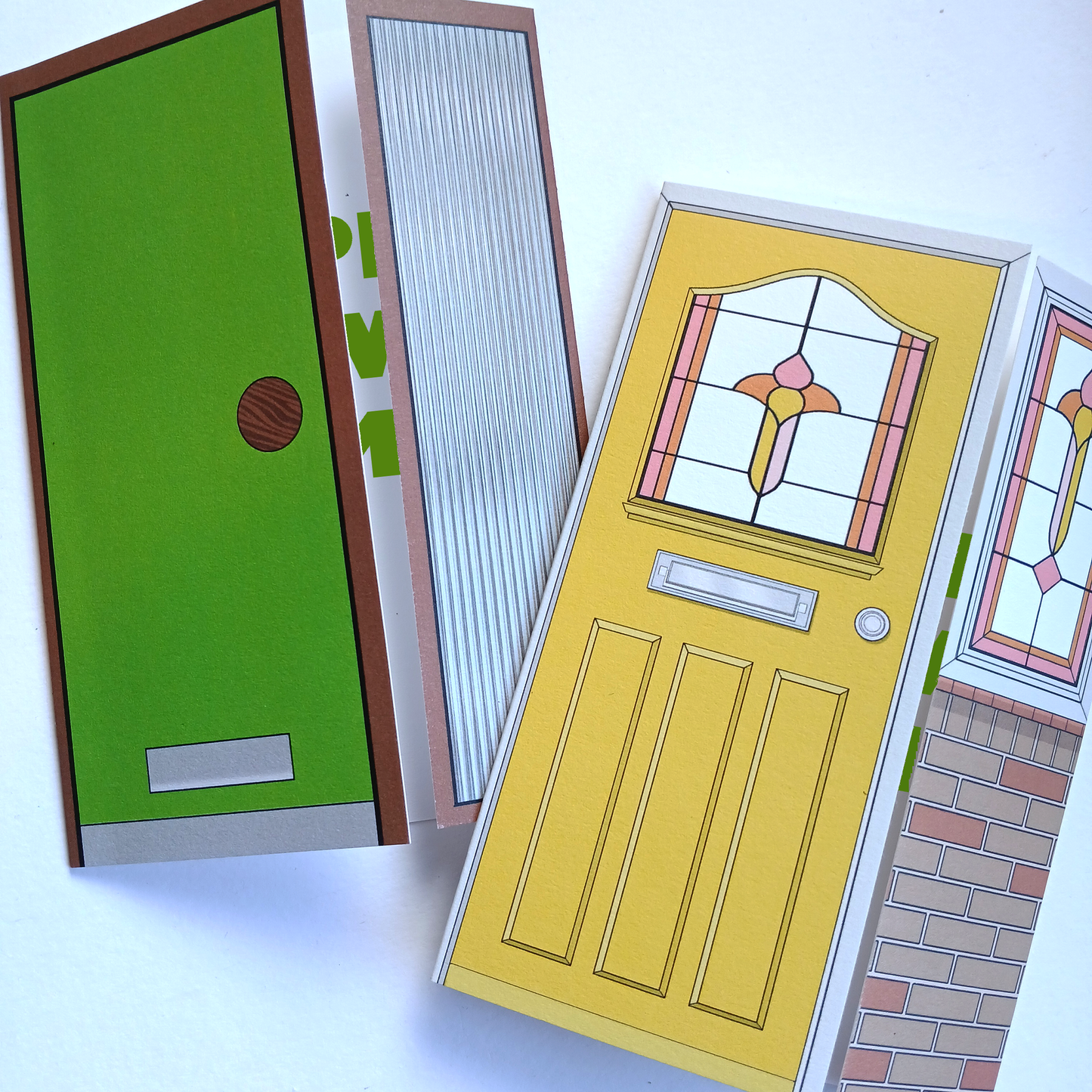 SHUT THE YELLOW DOOR! Housewarming Cards