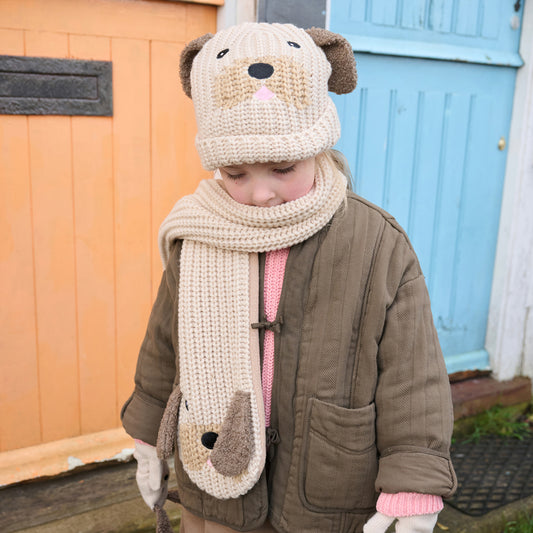 Pippy Puppy Knitted Hat