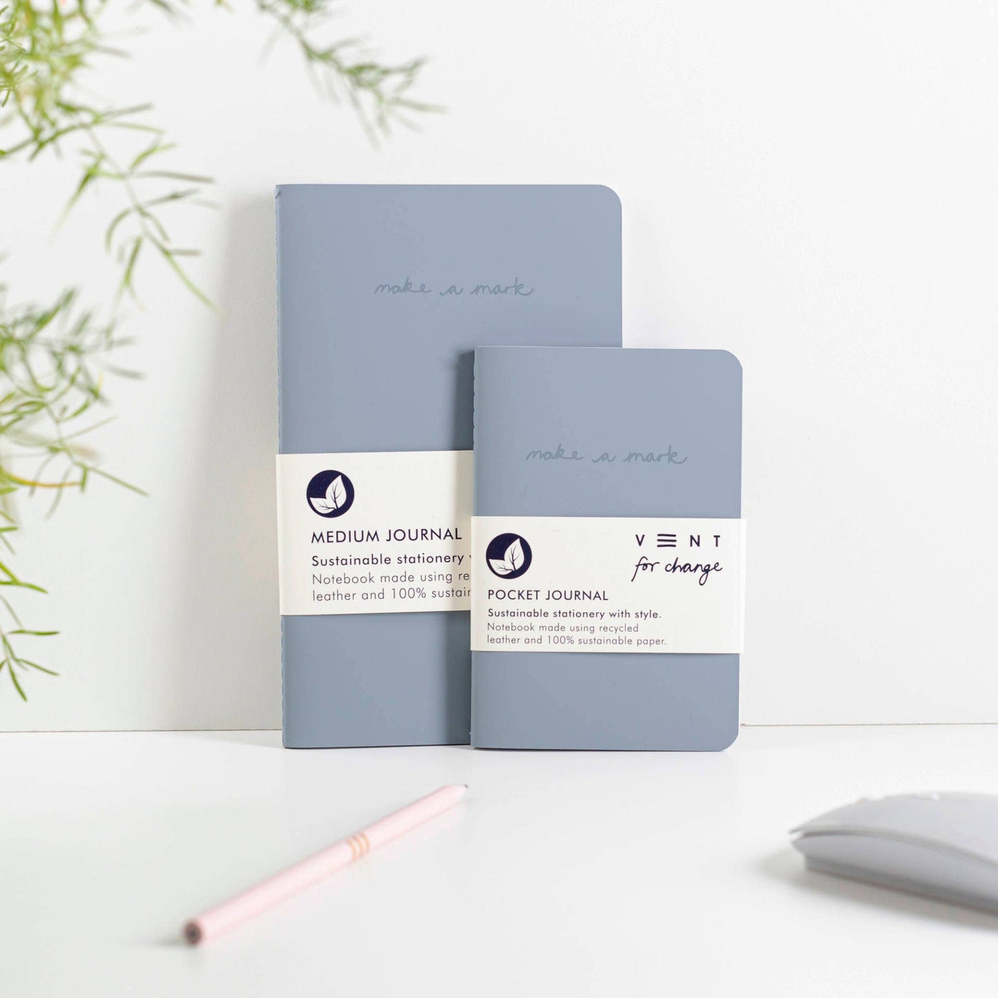 Notebook A6 Recycled Leather & Paper Journal