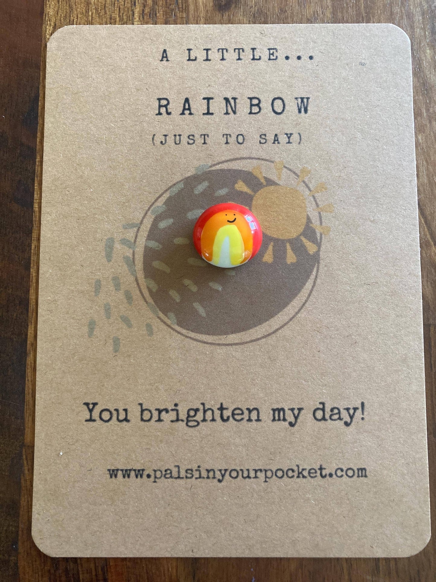Just To Say… Rainbow. Pocket Keepsake.