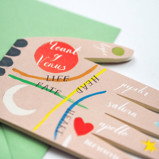 Palm Reading card