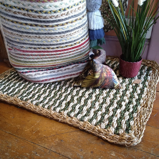 Village Doormat Olive