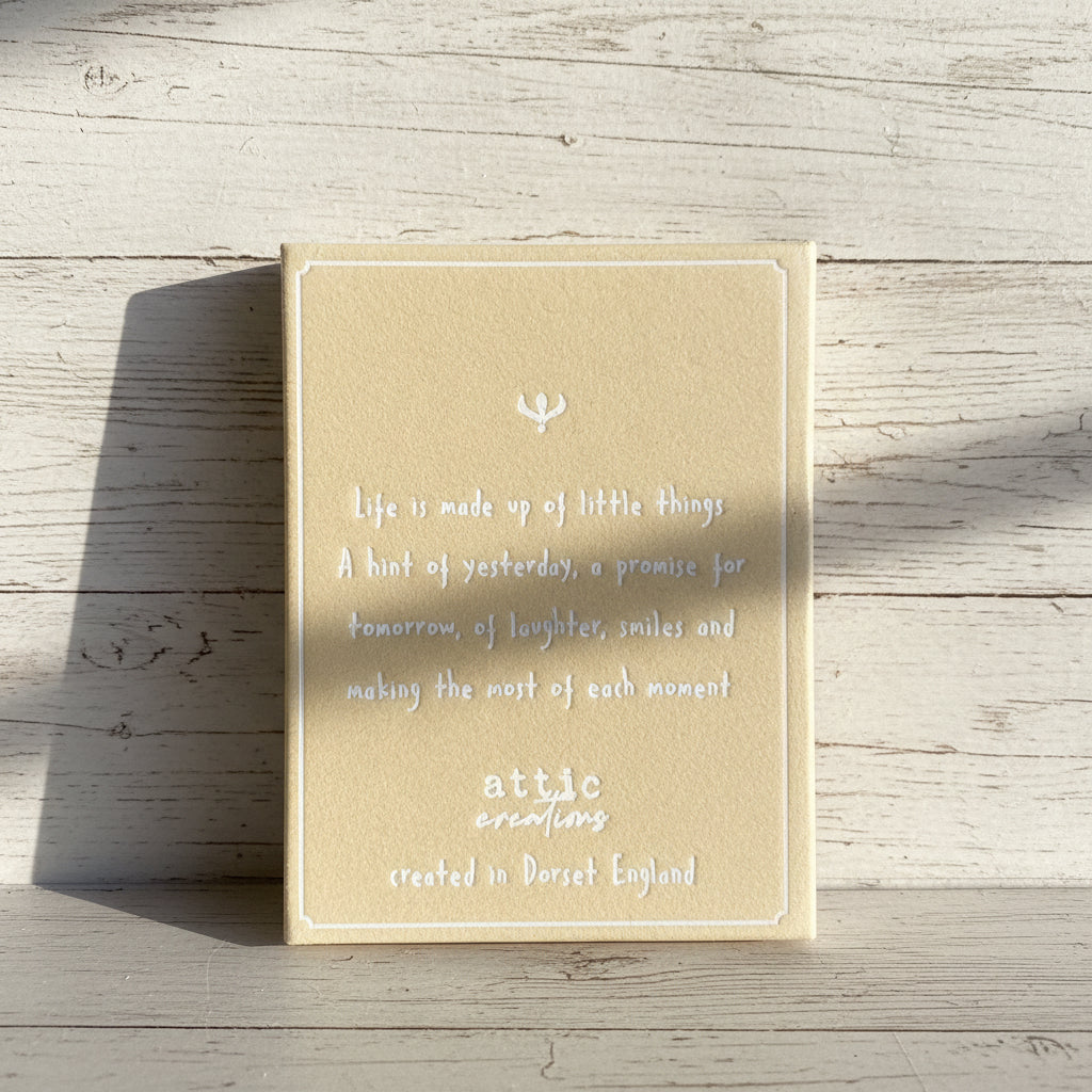 Rose pearl charm