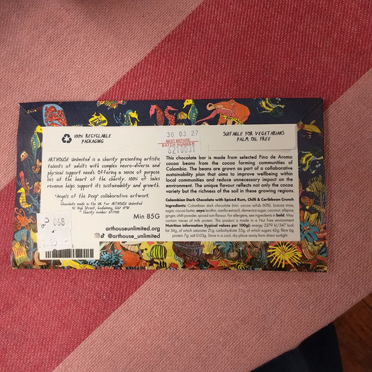 Angels Of The Deep Dark Chocolate Bar