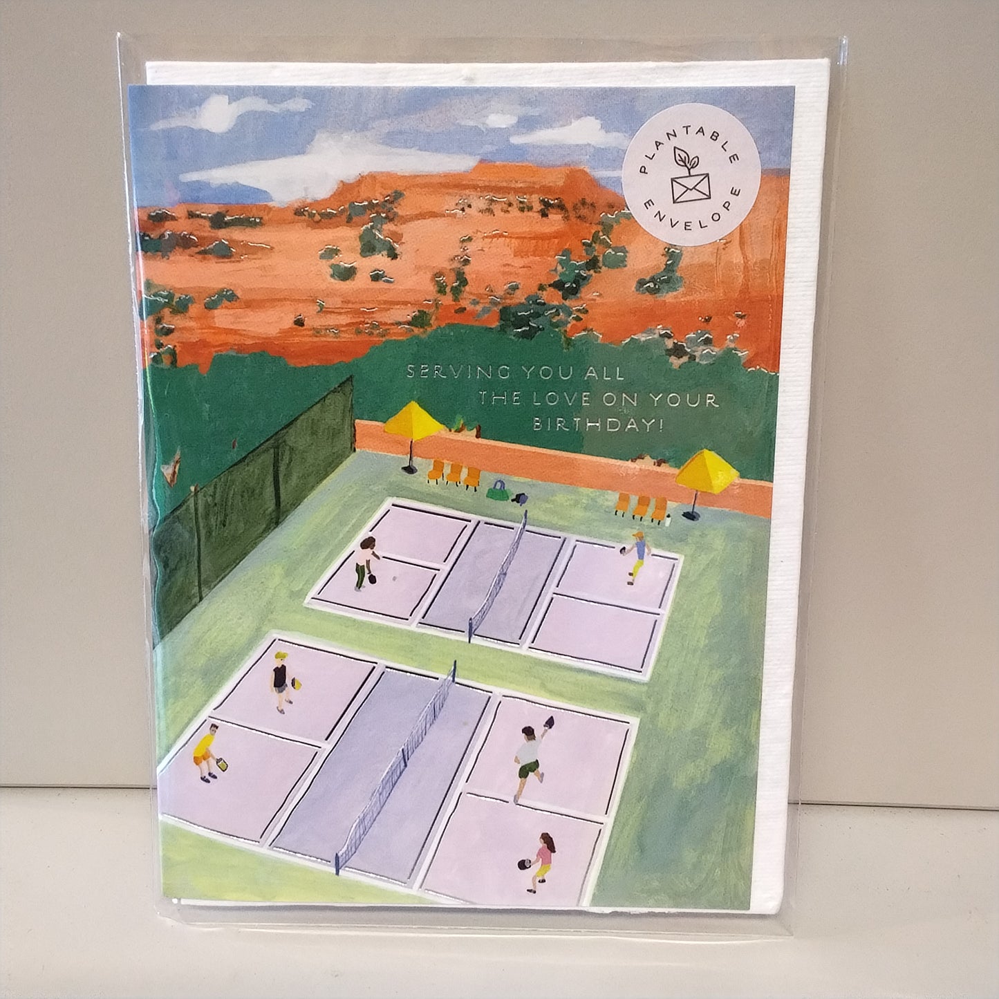 Pickleball Greeting Card
