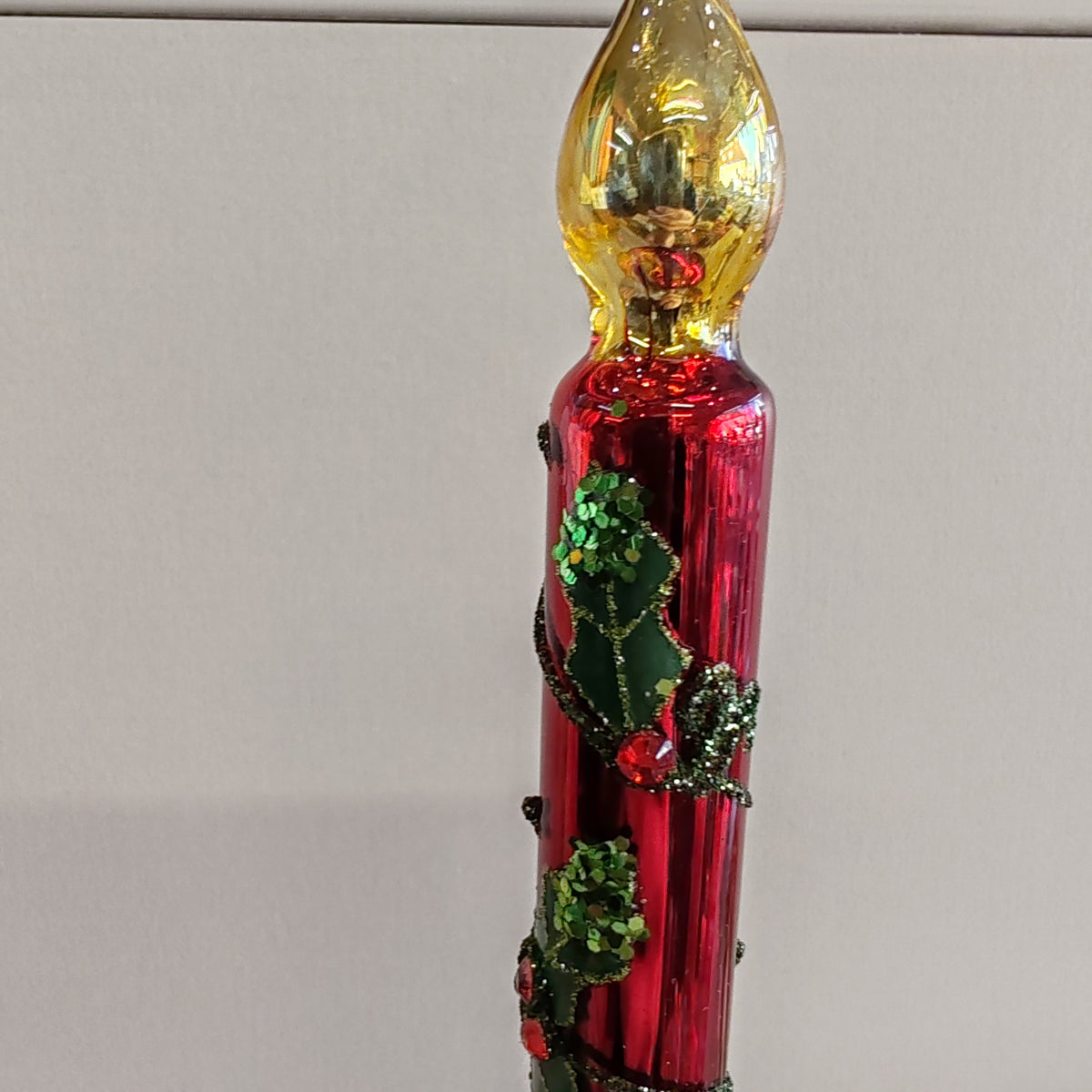 Clip on Glass Candle Decoration