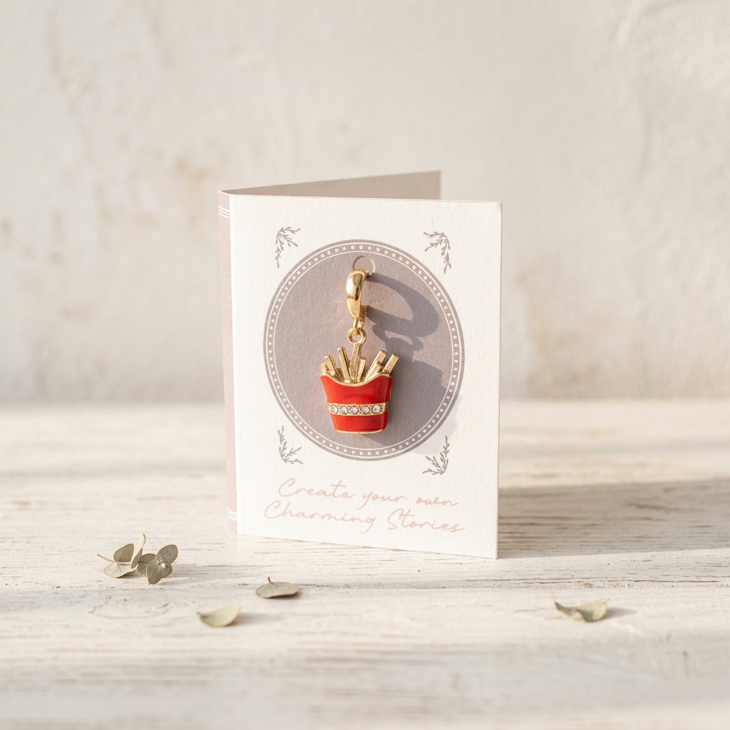 Red Bag of Fries Charm