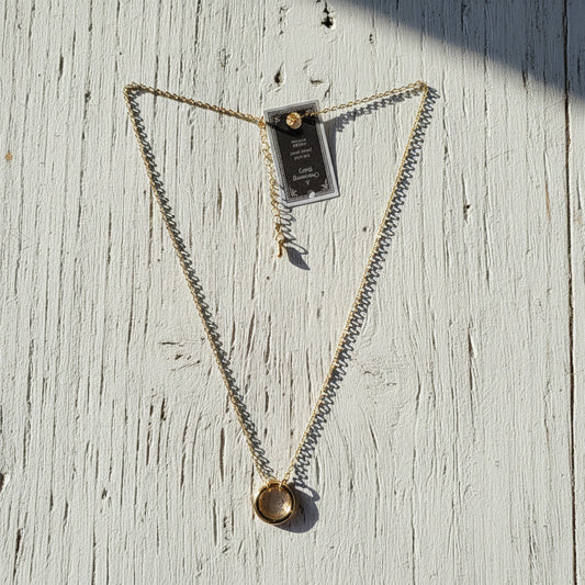 Spring Ring Necklace, Charm Chains