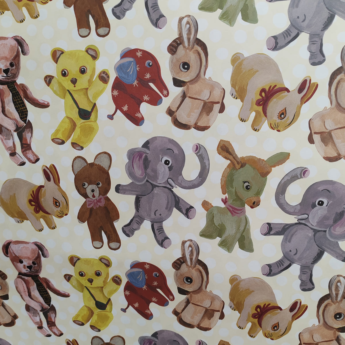 Nursery character reversible Gift Wrap