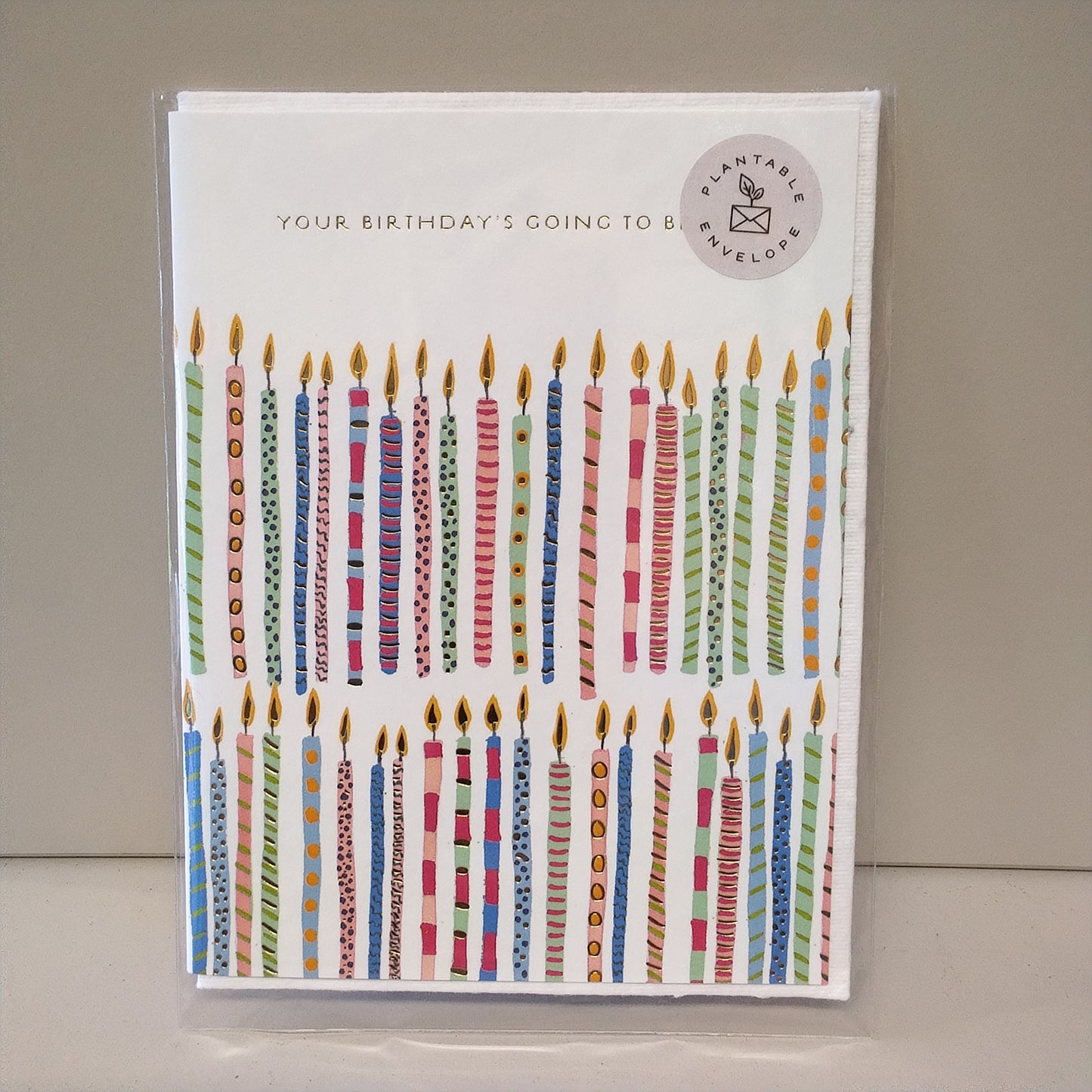 Birthday Candles Greeting Card
