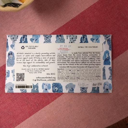Blue Dogs Milk Chocolate Bar