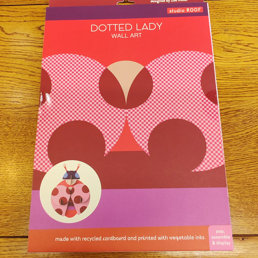 Dotted Lady Wall art