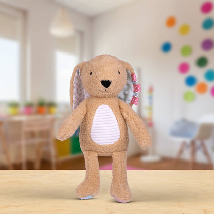 Snuggables Medium Plush Rabbit with Cloth Book