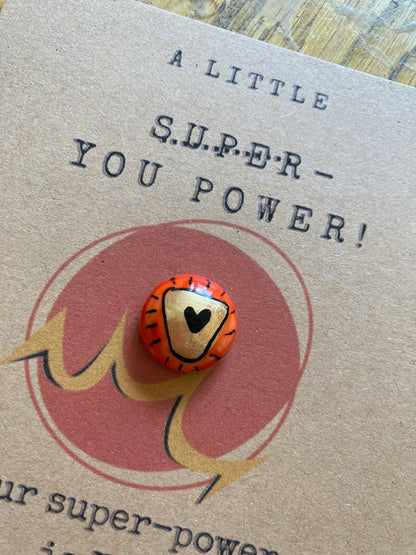 Superhero Strength & Healing Pocket Charm