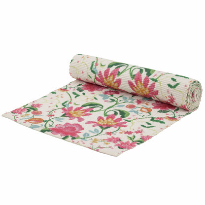 Claudia Indoor/Outdoor Table Runner Candy Red