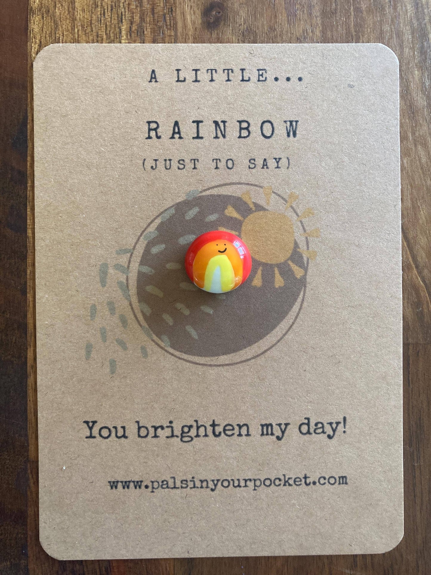 Just To Say… Rainbow. Pocket Keepsake.