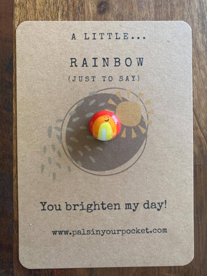 Just To Say… Rainbow. Pocket Keepsake.