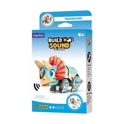 ME Build N Sound 3D Puzzle Triceratops