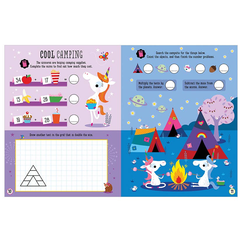 Unicorn Maths Missions with silicone calculator