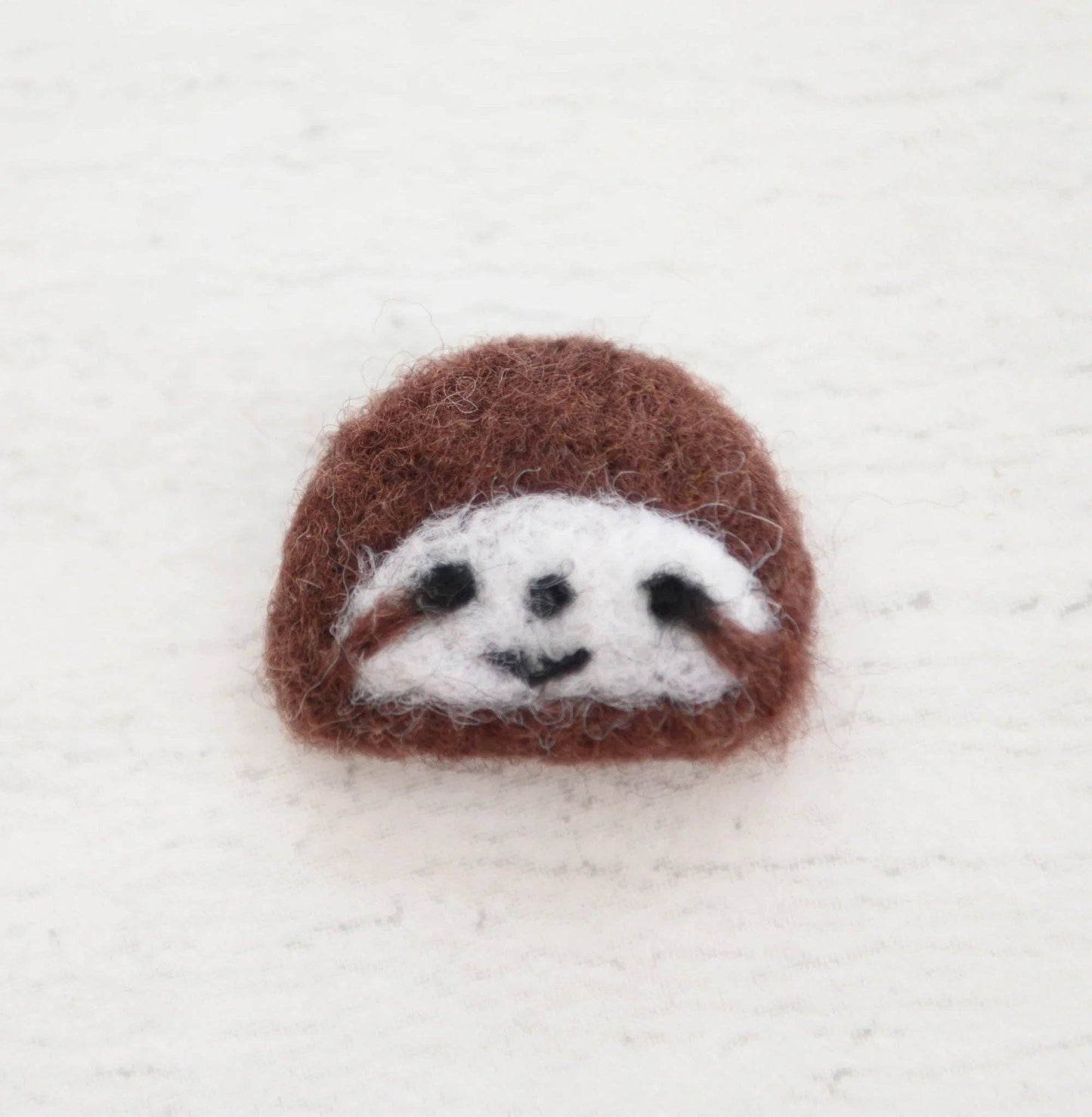 Wool Felt Sloth Birthday Gift In A Matchbox