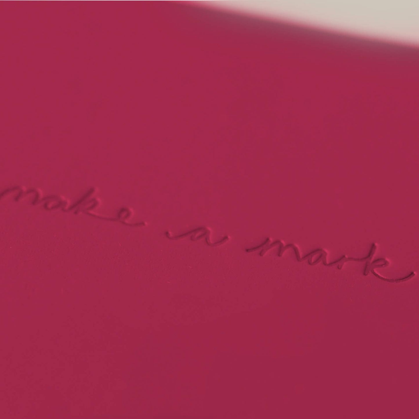 Notebook A5 Recycled Leather Lined Paper Pink