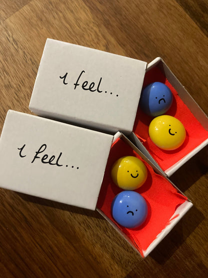 Emotion Comfort Pebbles For Mindfulness And Anxiety