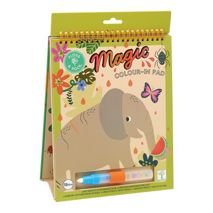 Magic Color Changing Watercard Easel and Pen - Jungle