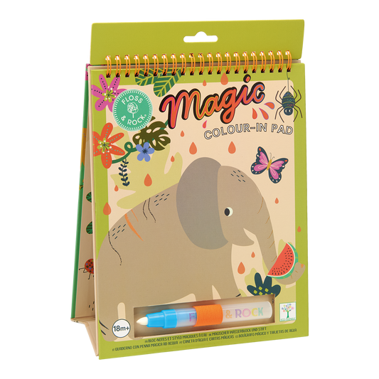 Magic Color Changing Watercard Easel and Pen - Jungle