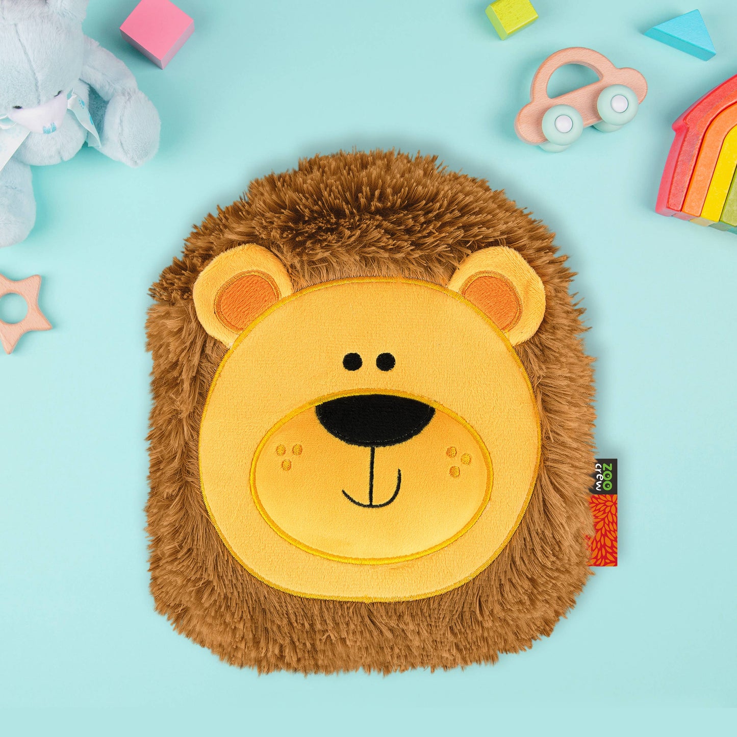 Zoo Crew Cuddly Lined Notebook Lion