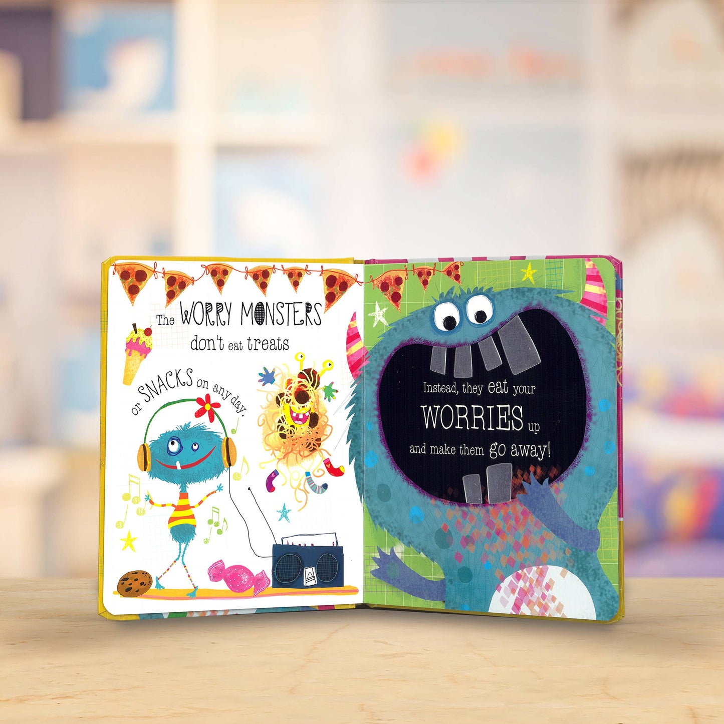The Very Hungry Worry Monsters - Touch and Feel Board Book