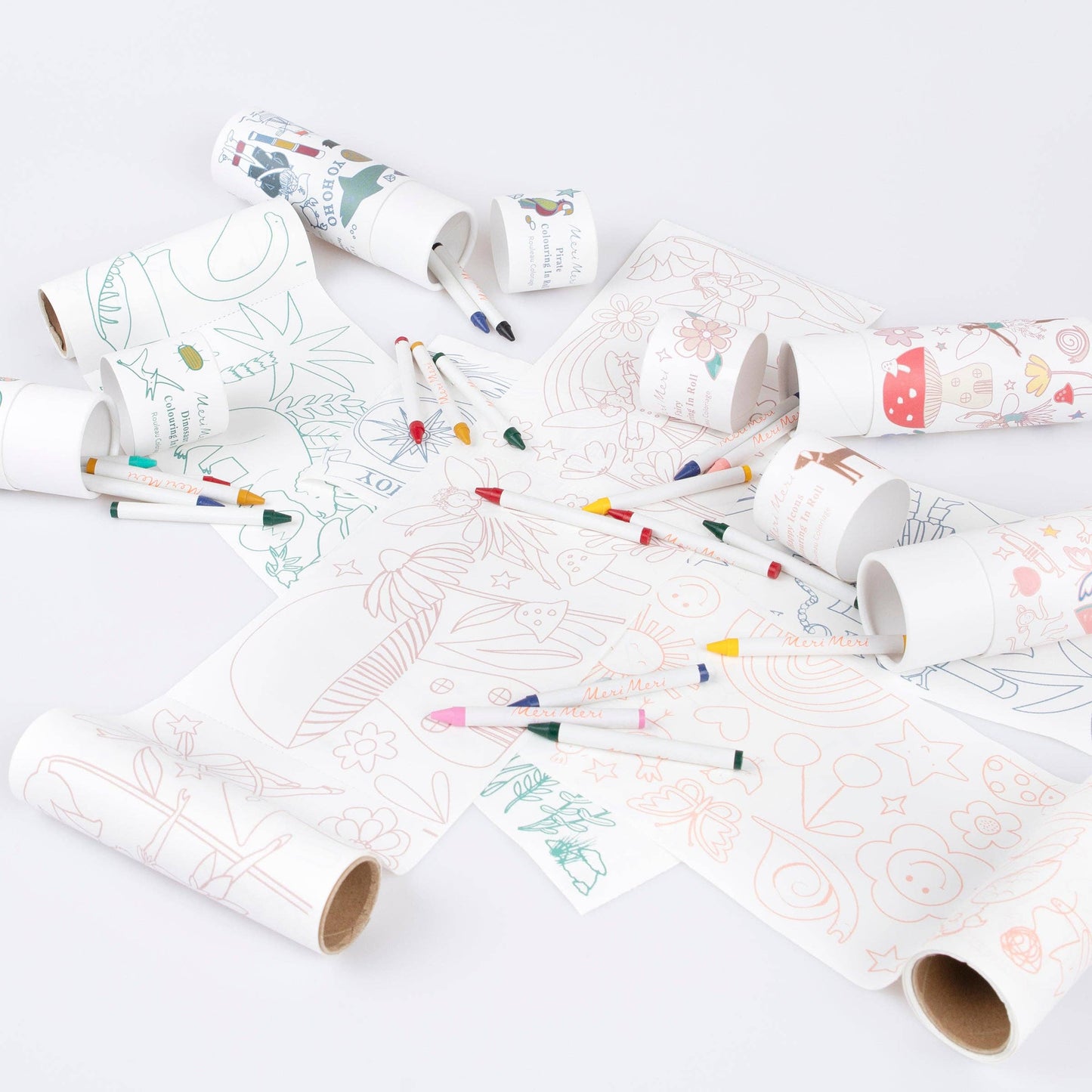 Happy Icons Colouring Roll