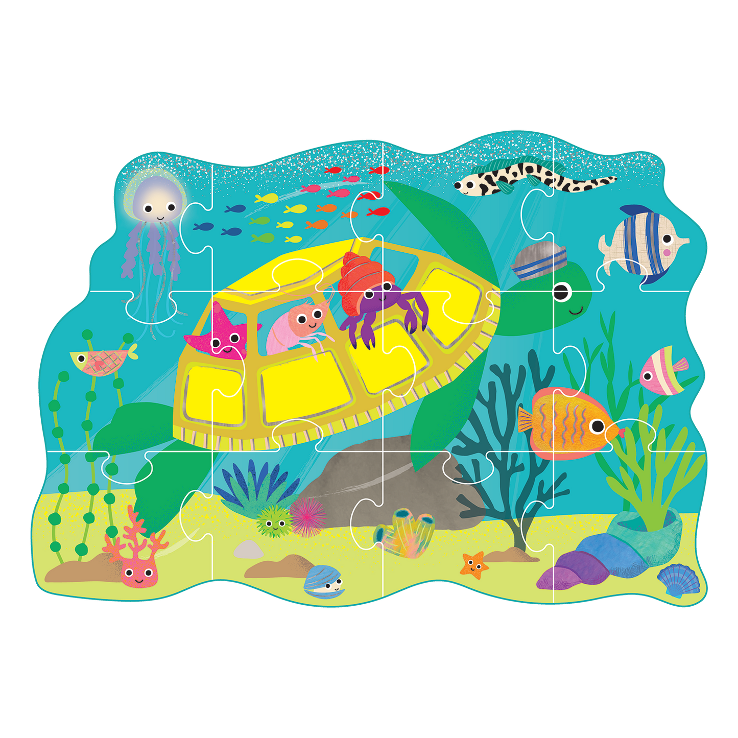 Ocean 12pc Shaped Puzzle