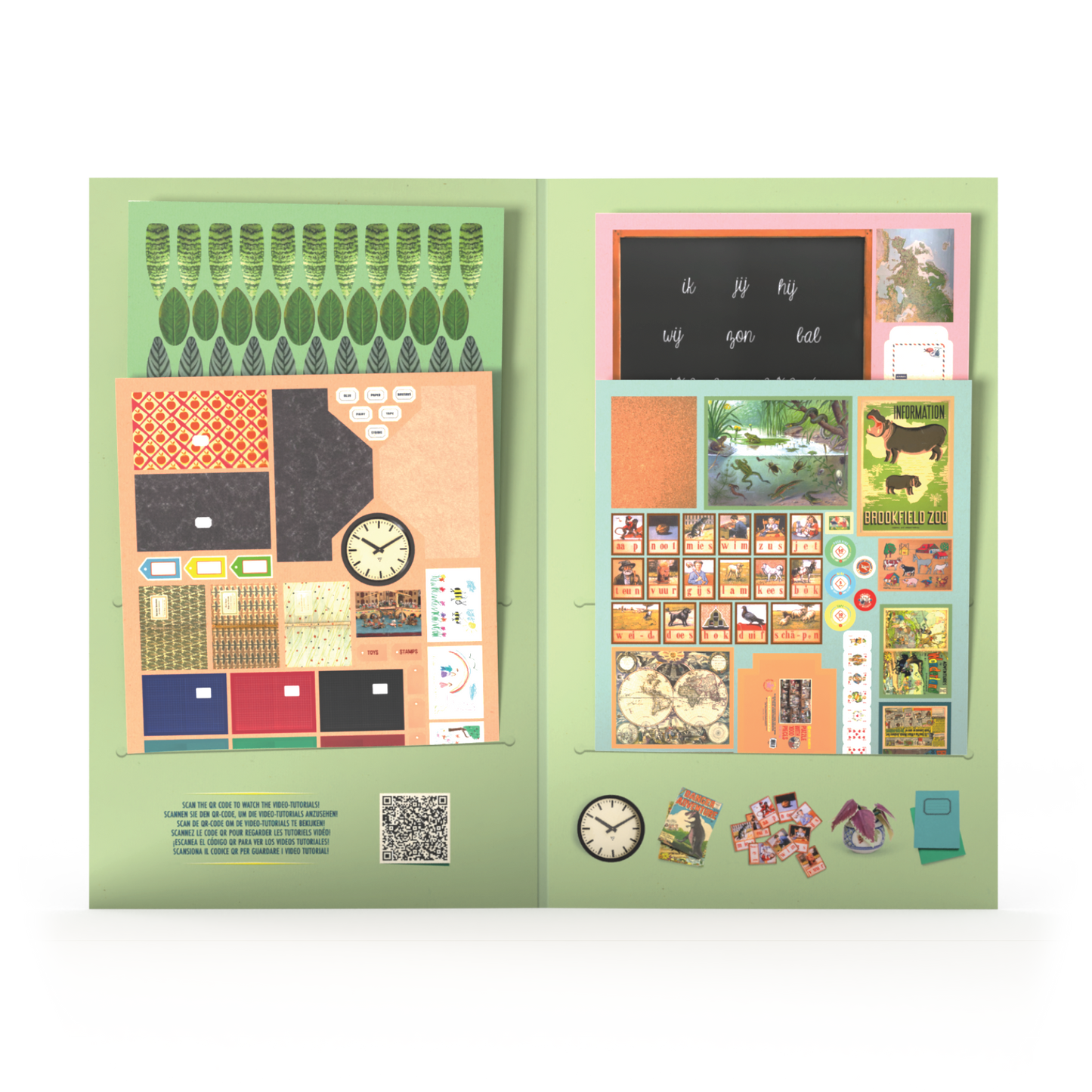 Kids DIY - Die-Cuts Classroom - The Mouse Mansion