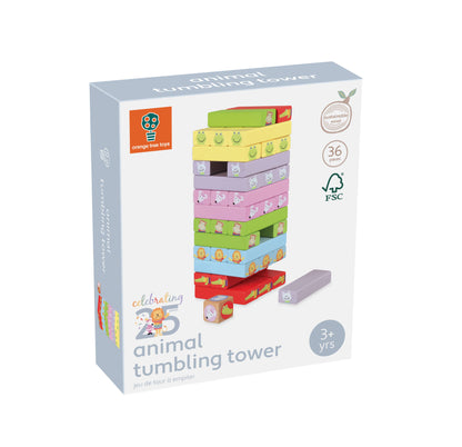 Animals Tumbling Tower