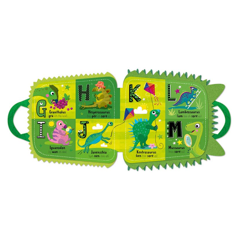 My Green and Scaly Dinosaur Backpack