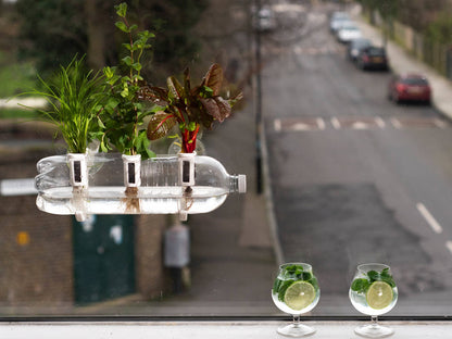 The Bottle Farm - Hydroponic Garden Grow Herbs & Vegetables