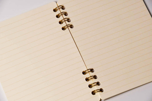 [LIFE] Ring Notebook A6 Lined - Cinnamon