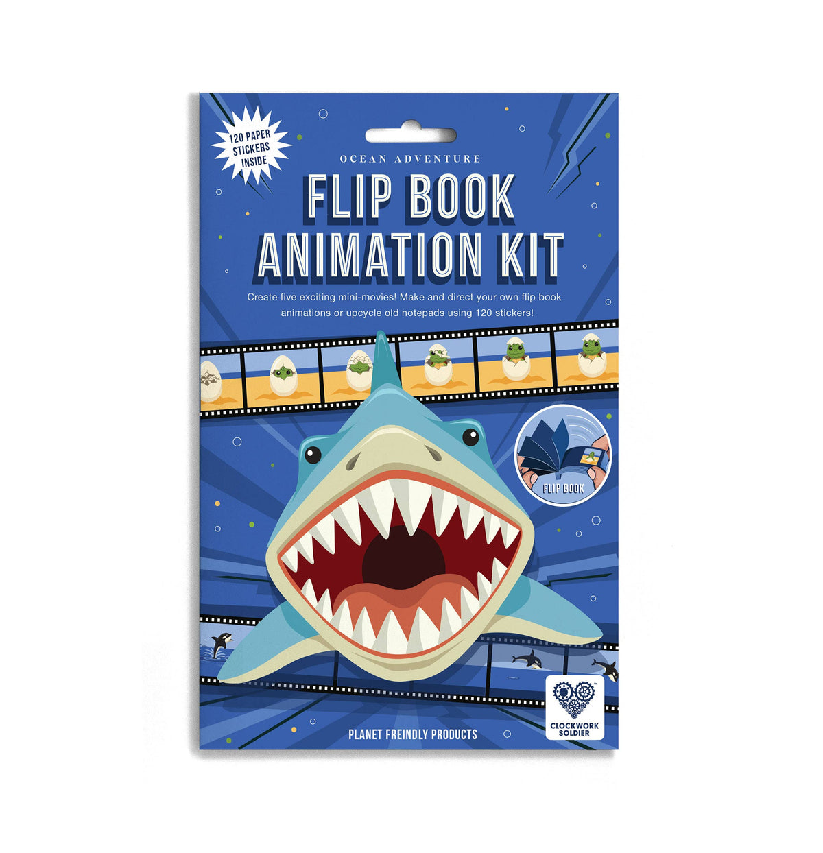 Ocean Adventure Flip Book Animation Kit