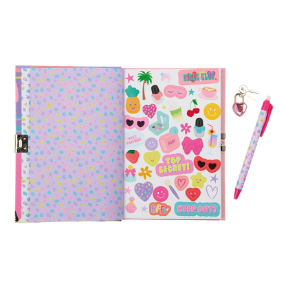 Fashion Friends Lockable Diary  ( 3 designs, 2 of each )