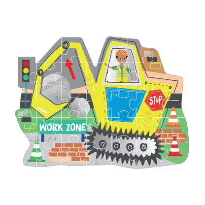 Construction 30pc Shaped Puzzle
