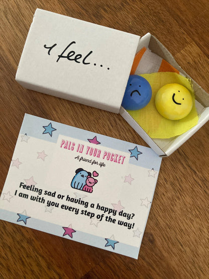 Emotion Comfort Pebbles For Mindfulness And Anxiety