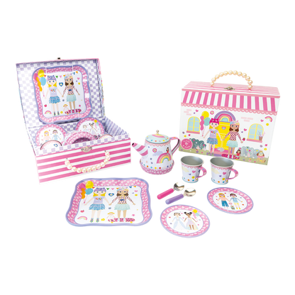 9 Piece Musical Tea Set - Best Friends