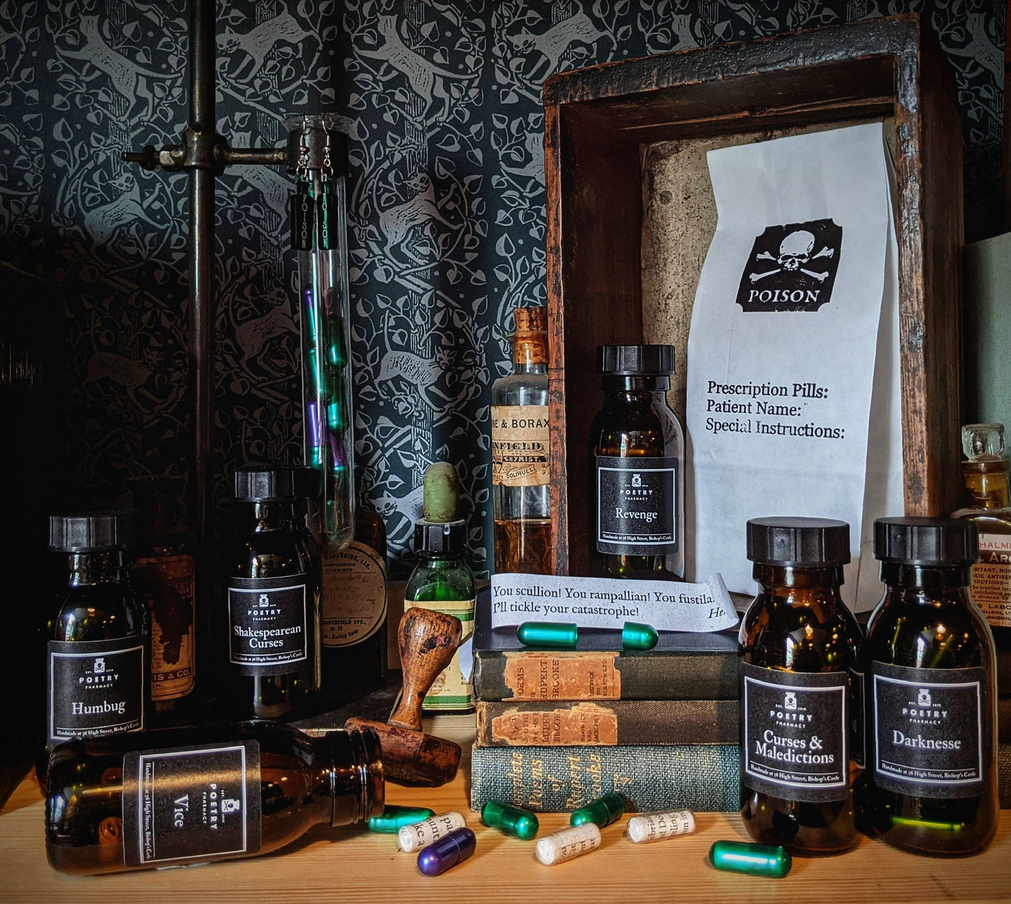 Poetical Poison Pills: Curses & Maledictions (Large)